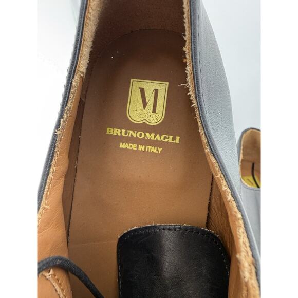 NWOB $395 Bruno Magli “RICCI” Cap Toe Black Oxford Size 13 main image 7
